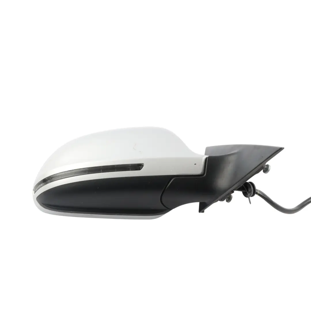 Audi A5 S5 8T Mirror Wing Power Fold Door Right O/S Ice Silver X7W - SKU RHD-8T2857410G-ICS1 - Part number 8T2857410G