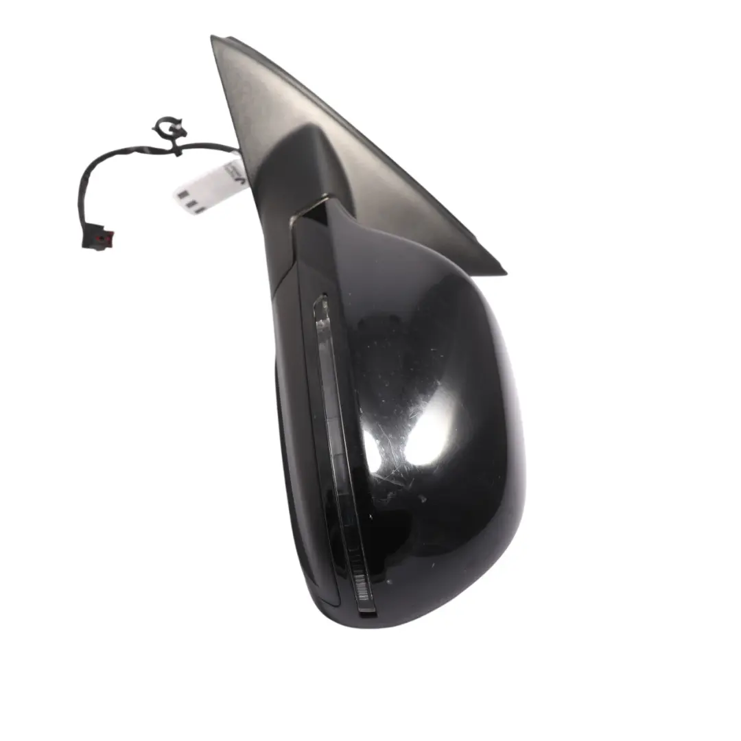 Audi Q3 8U Door Wing Mirror Electric Left N/S Satin Black - SKU RHD-8U2857409G-SB - Part number 8U2857409G