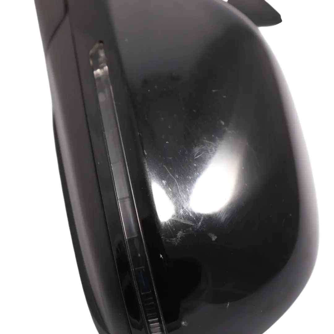 Audi Q3 8U Door Wing Mirror Electric Left N/S Satin Black - SKU RHD-8U2857409G-SB - Part number 8U2857409G