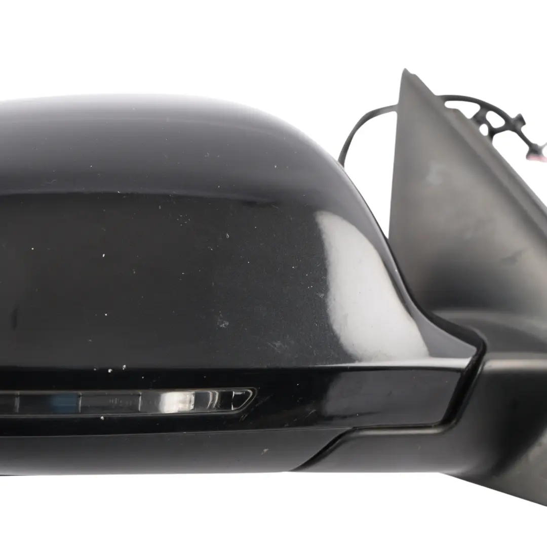 Audi Q3 8U Side View Electric Door Wing Mirror Right O/S Phantom Black - Z9Y - SKU RHD-8U2857410F-PHB - Part number 8U2857410F