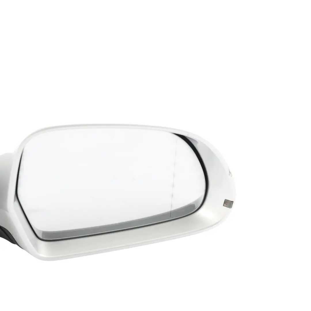 Audi Q3 8U Wing Mirror Door Electric Right O/S Ice Silver Metallic - X7W - SKU RHD-8U2857410G-ICS - Part number 8U2857410G