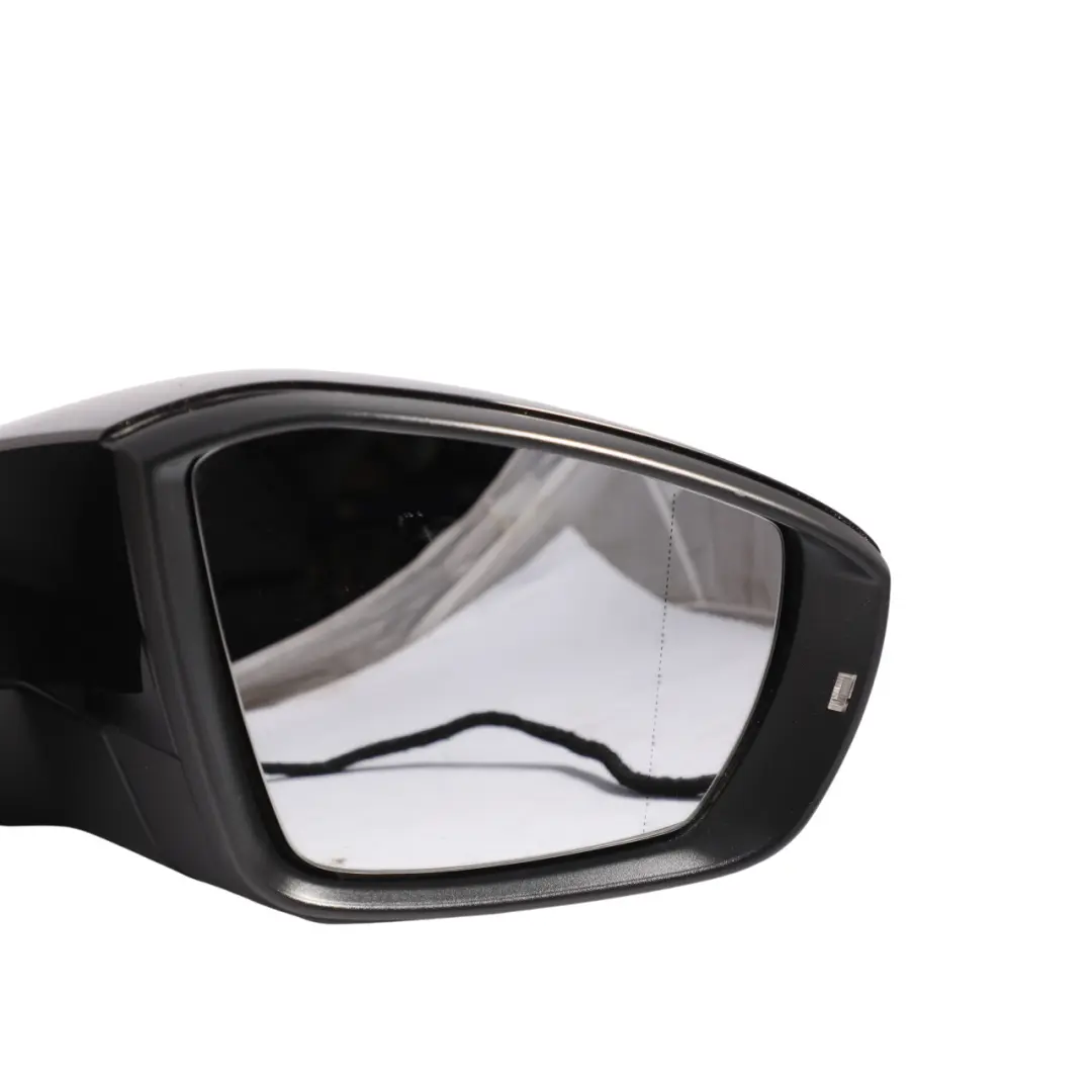 Volkswagen T-Roc Mk1 A11 Side View Wing Mirror Right O/S Deep Black Pearl - C9X - SKU RHD-2GB857508AG-DBL - Part number 2GB857508AG
