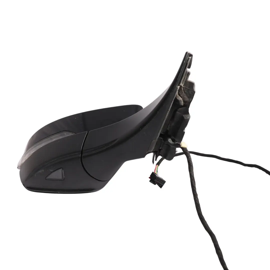 Volkswagen T-Roc Mk1 A11 Side View Wing Mirror Right O/S Deep Black Pearl - C9X - SKU RHD-2GB857508AG-DBL - Part number 2GB857508AG