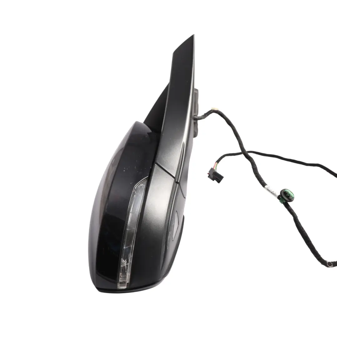 Volkswagen T-Roc Mk1 A11 Side View Wing Mirror Right O/S Deep Black Pearl - C9X - SKU RHD-2GB857508AG-DBL - Part number 2GB857508AG