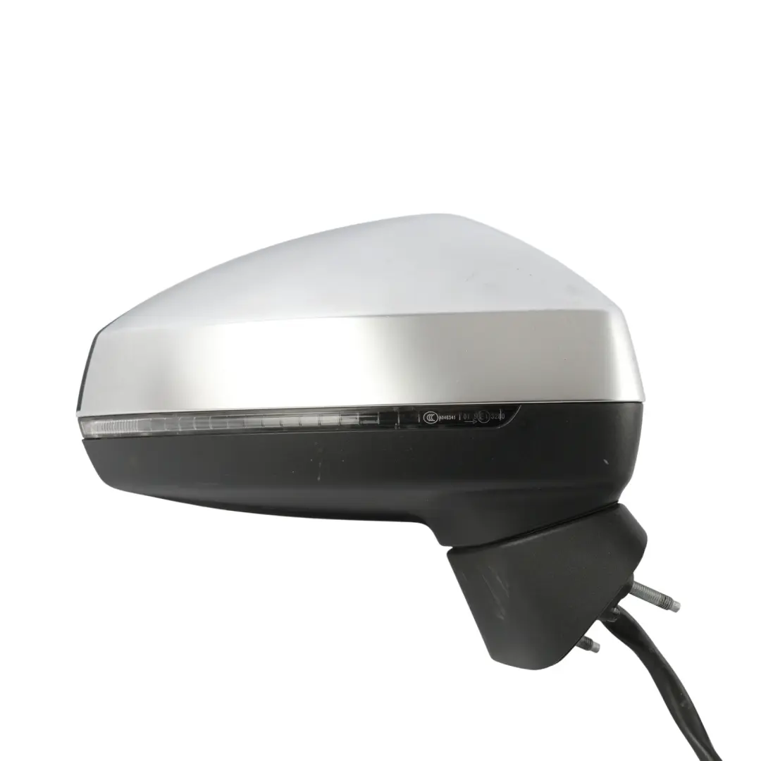 Audi A3 S3 8V Door Wing Mirror Heated Aluminium Case Right O/S 8V5857410C - SKU RHD-8V5857410C-ALU - Part number 8V5857410C-ALU