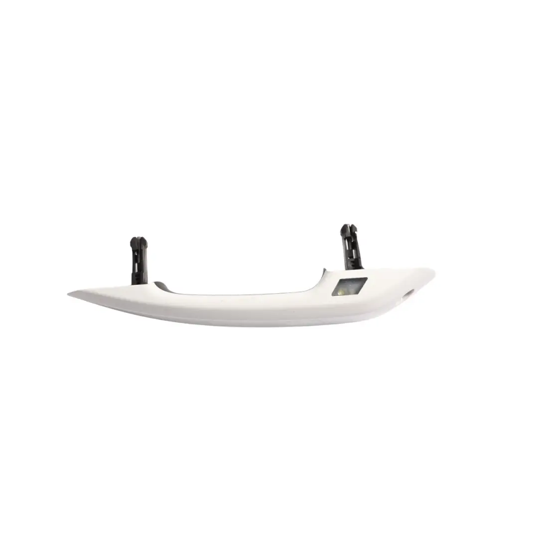 Audi A4 B9 Door Grab Handle Front Right O/S Ibis White - Y9C - SKU RHD-8W2837240-IWH - Part number 8W2837240