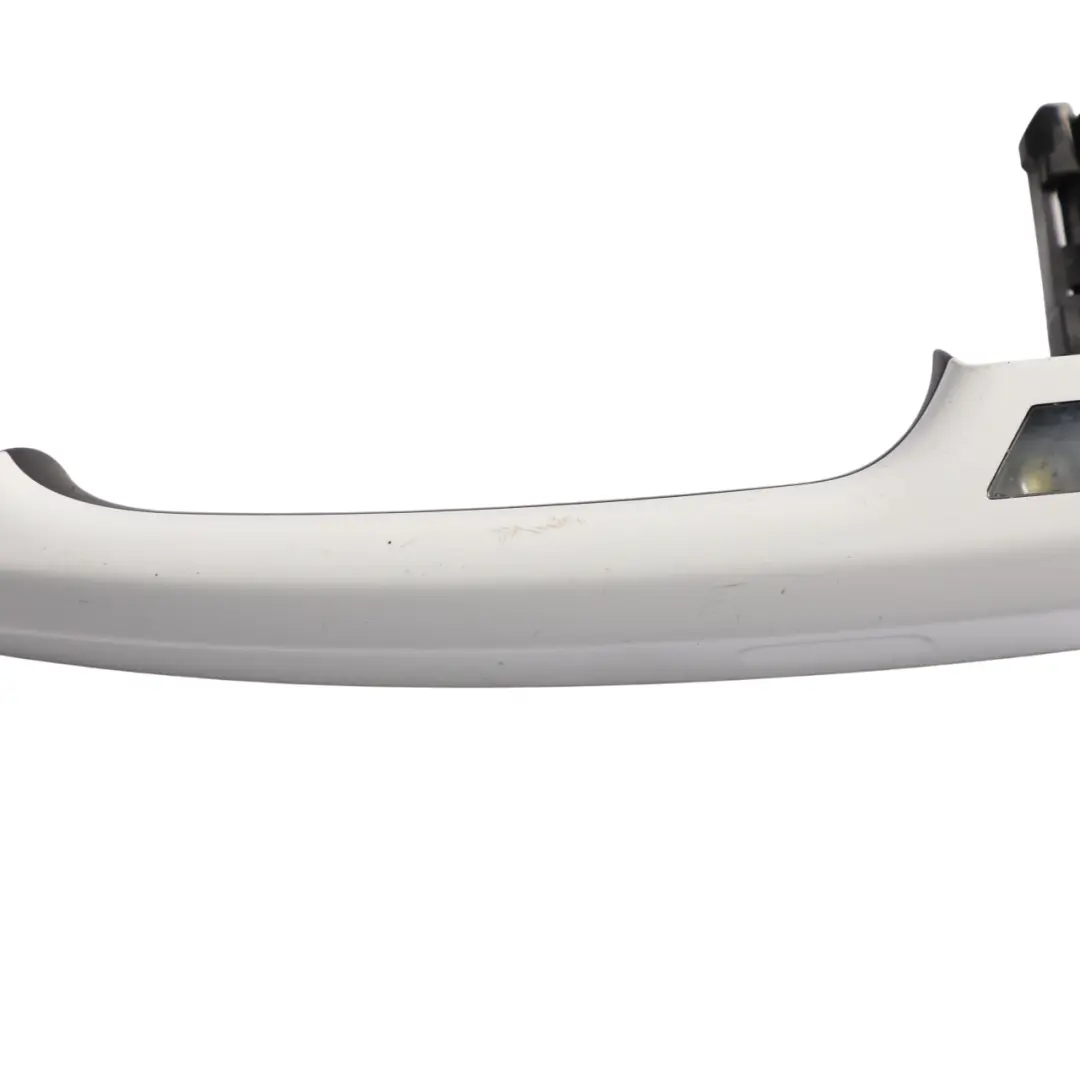 Audi A4 B9 Door Grab Handle Front Right O/S Ibis White - Y9C - SKU RHD-8W2837240-IWH - Part number 8W2837240