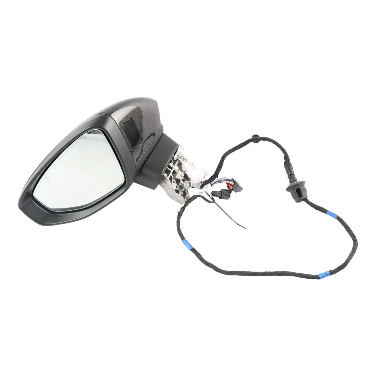 Audi A3 S3 8Y Front Left N/S Mirror Wing Power Fold Memory Carbon Fibre
