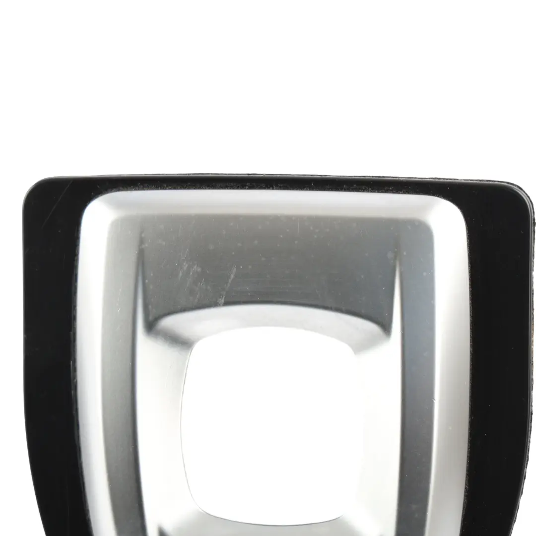 BMW E60 E61 LCI Centre Console Cover Gear Selector Lever Surround Silver - SKU RHD-9123872-1 - Part number 9123872