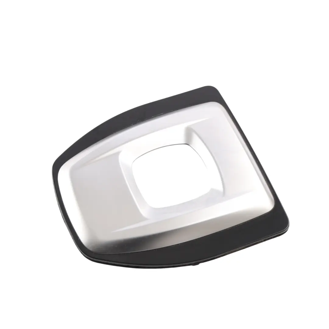 BMW E60 E61 LCI Centre Console Cover Gear Selector Lever Surround Silver - SKU RHD-9123872-1 - Part number 9123872