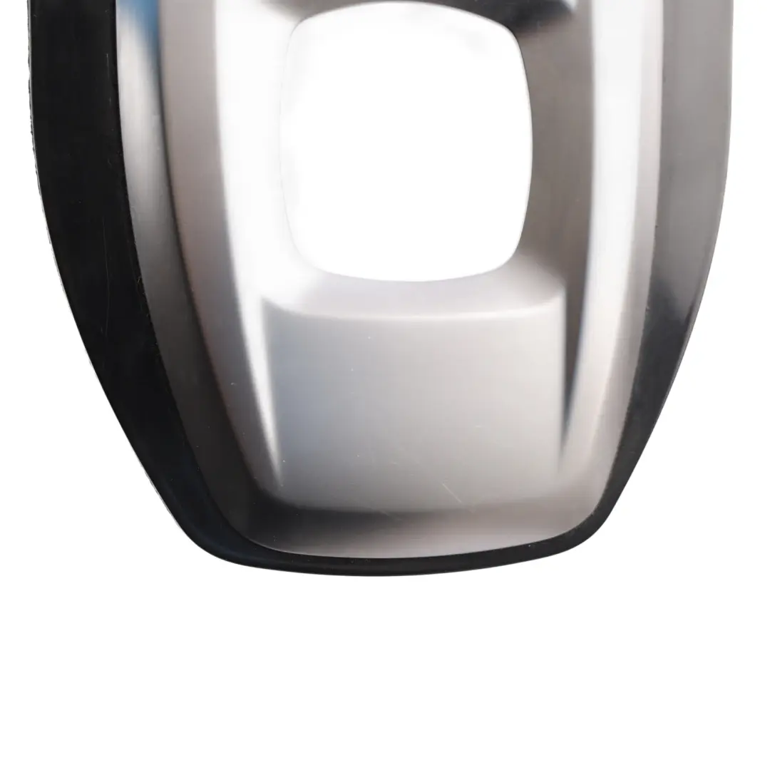 BMW E60 E61 LCI Centre Console Cover Gear Selector Lever Surround Silver - SKU RHD-9123872-1 - Part number 9123872