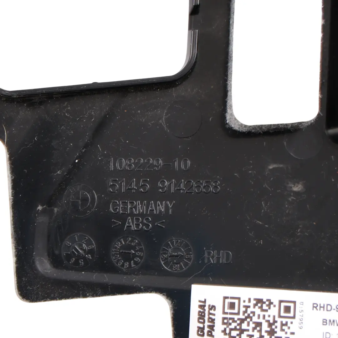 Dashboard Dash Footwell Lower Trim Panel Cover Black to BMW F07 GT with Part number 9142658 BMW F07 GT Dashboard Dash Footwell Lower Trim Panel Cover Black - SKU RHD-9142658 - Part number 9142658