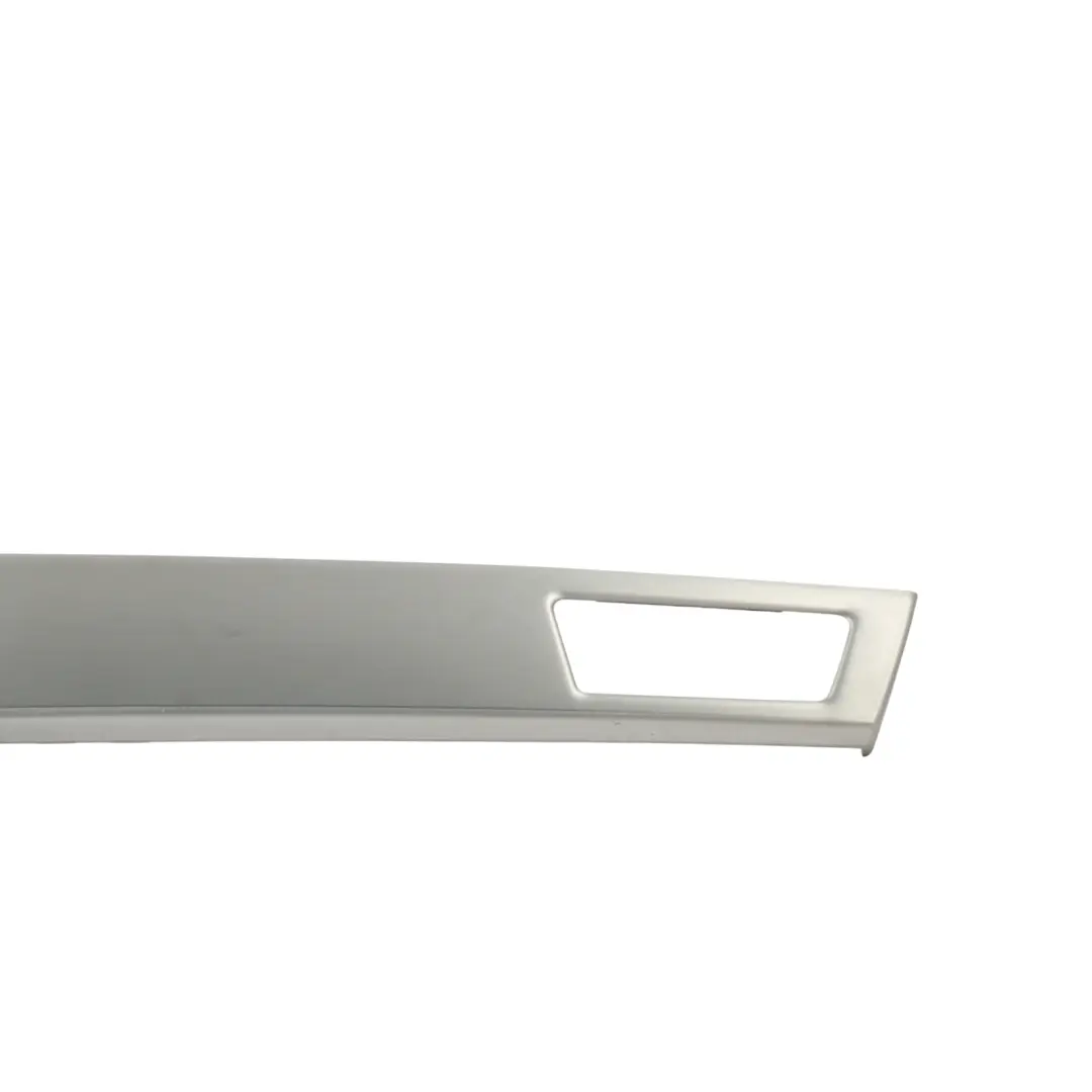 BMW E90 LCI E91 E92 Cover Dashboard Silver Aluminum Feinschlif Left N/S - SKU RHD-9147393-2 - Part number 9147393