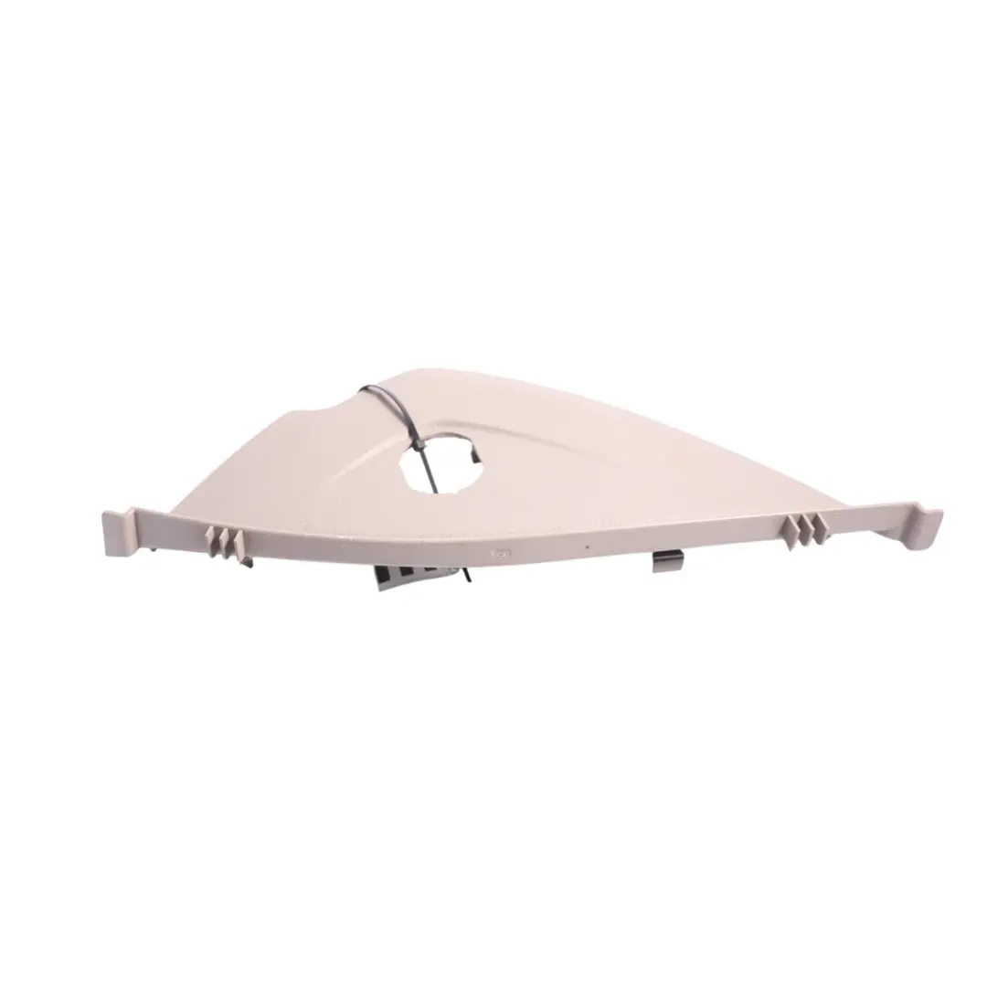 BMW F30 F31 Dashboard Side Panel Cover Left N/S Cashmere Beige - SKU RHD-9218553-1 - Part number 9218553