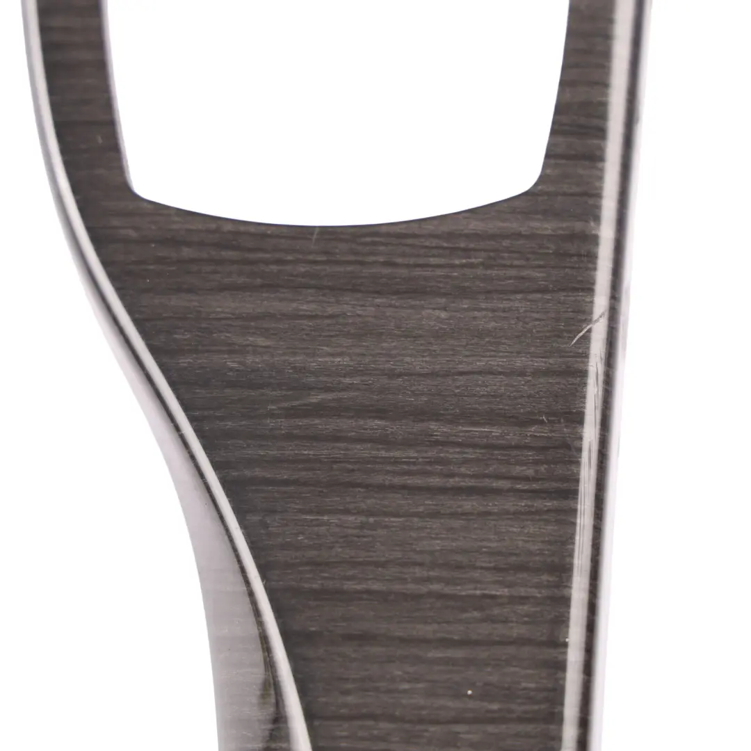 BMW F30 F31 Centre Console Trim Panel Cover Wood Fineline Anthracite - SKU RHD-9232084-4 - Part number 9232084