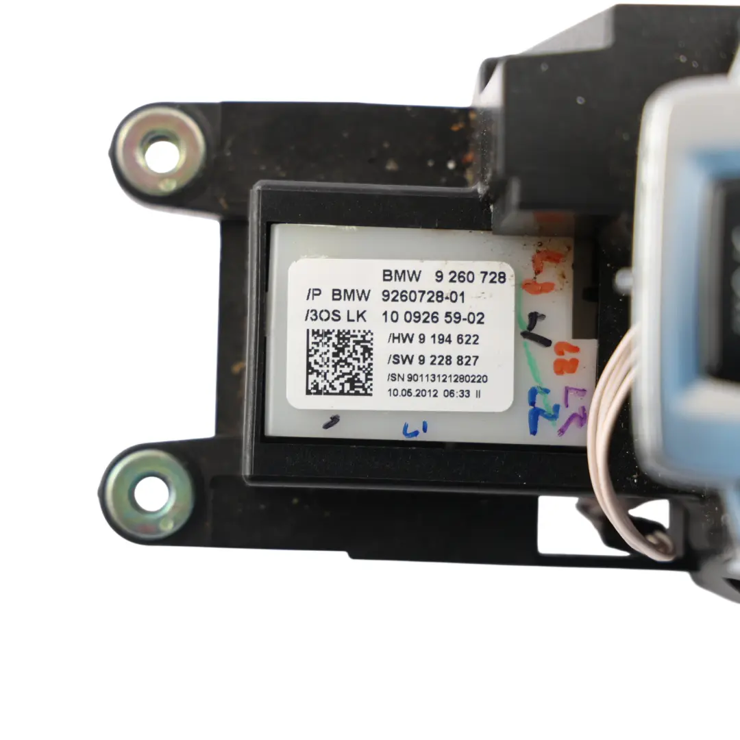 BMW X6 E71 Automatic Transmission Gear Selector Shifter Lever Switch - SKU RHD-9260728 - Part number 9260728