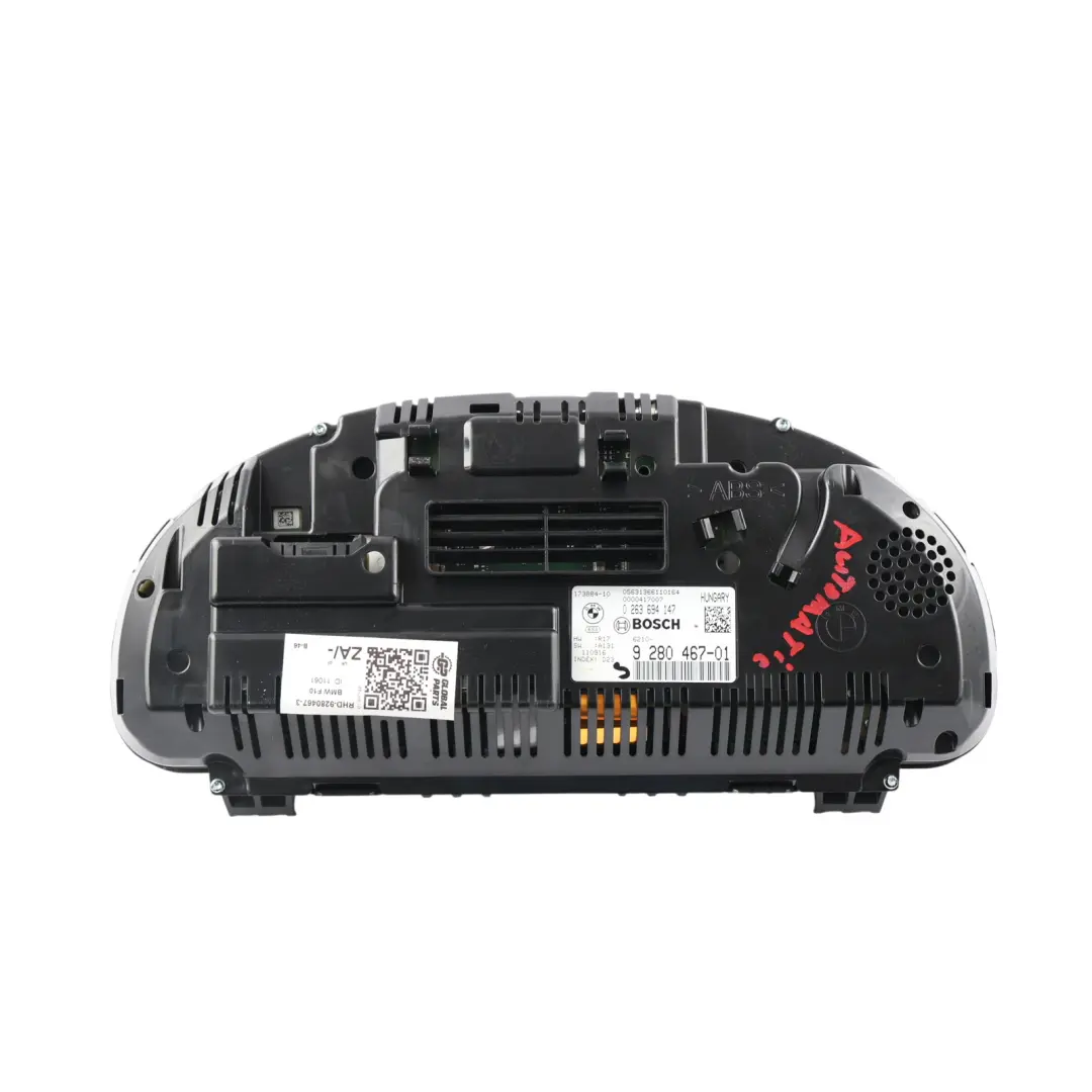 Instrument Cluster Diesel Speedo Clocks Meter Automatic to BMW F10 F11 with Part number 9280467 BMW F10 F11 Instrument Cluster Diesel Speedo Clocks Meter Automatic - SKU RHD-9280467-3 - Part number 9280467