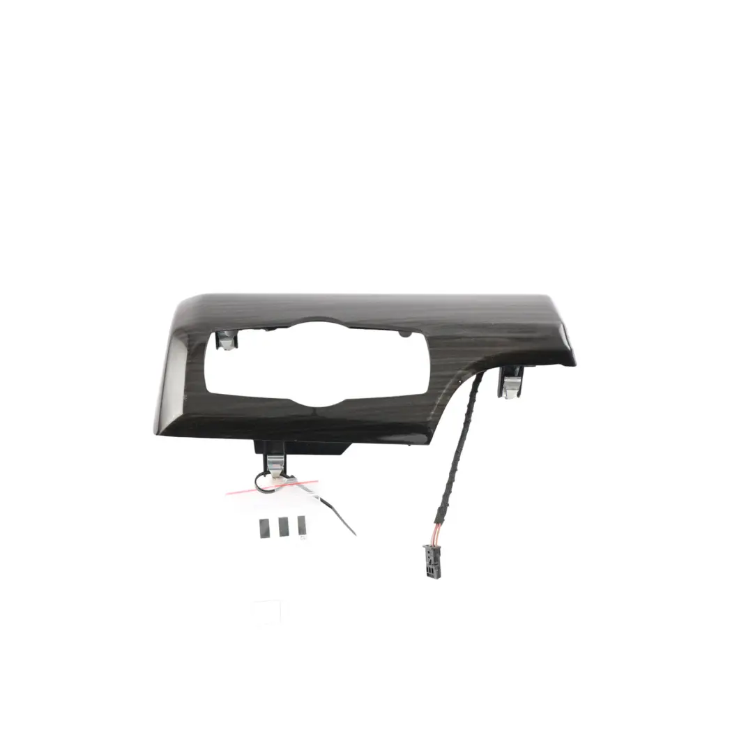 BMW F07 GT Headlight Switch Surround Trim Panel Cover Fineline Wood - SKU RHD-9292278 - Part number 9292278