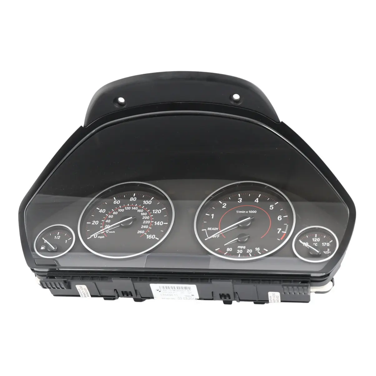 BMW F30 Instrument Cluster Speedometer Clocks Manual Petrol N20B20B 9350147