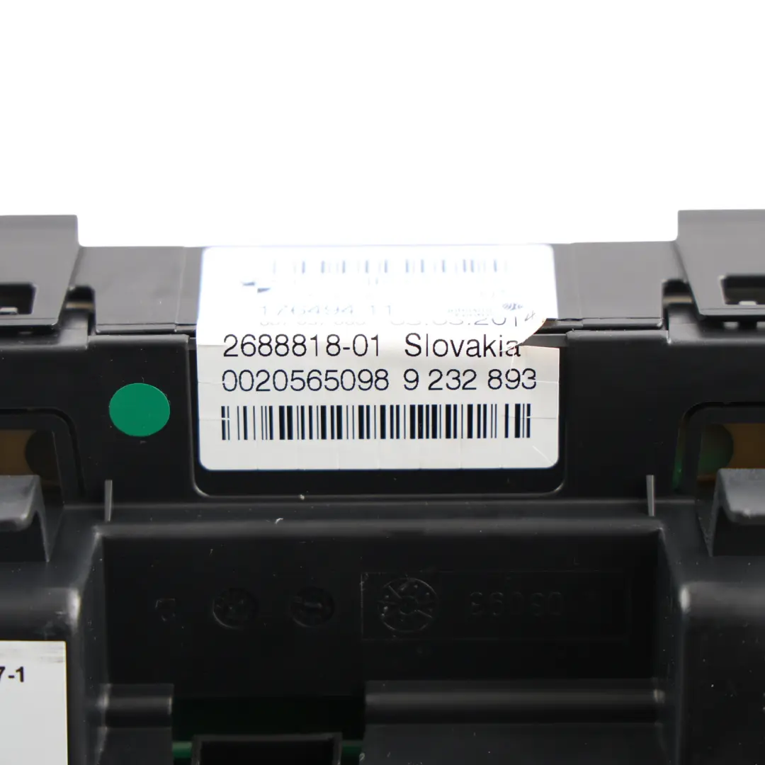 Instrument Cluster Speedometer Clocks Manual Petrol N20B20B to BMW F30 with Part number 9350147 BMW F30 Instrument Cluster Speedometer Clocks Manual Petrol N20B20B - SKU RHD-9350147-1 - Part number 9350147