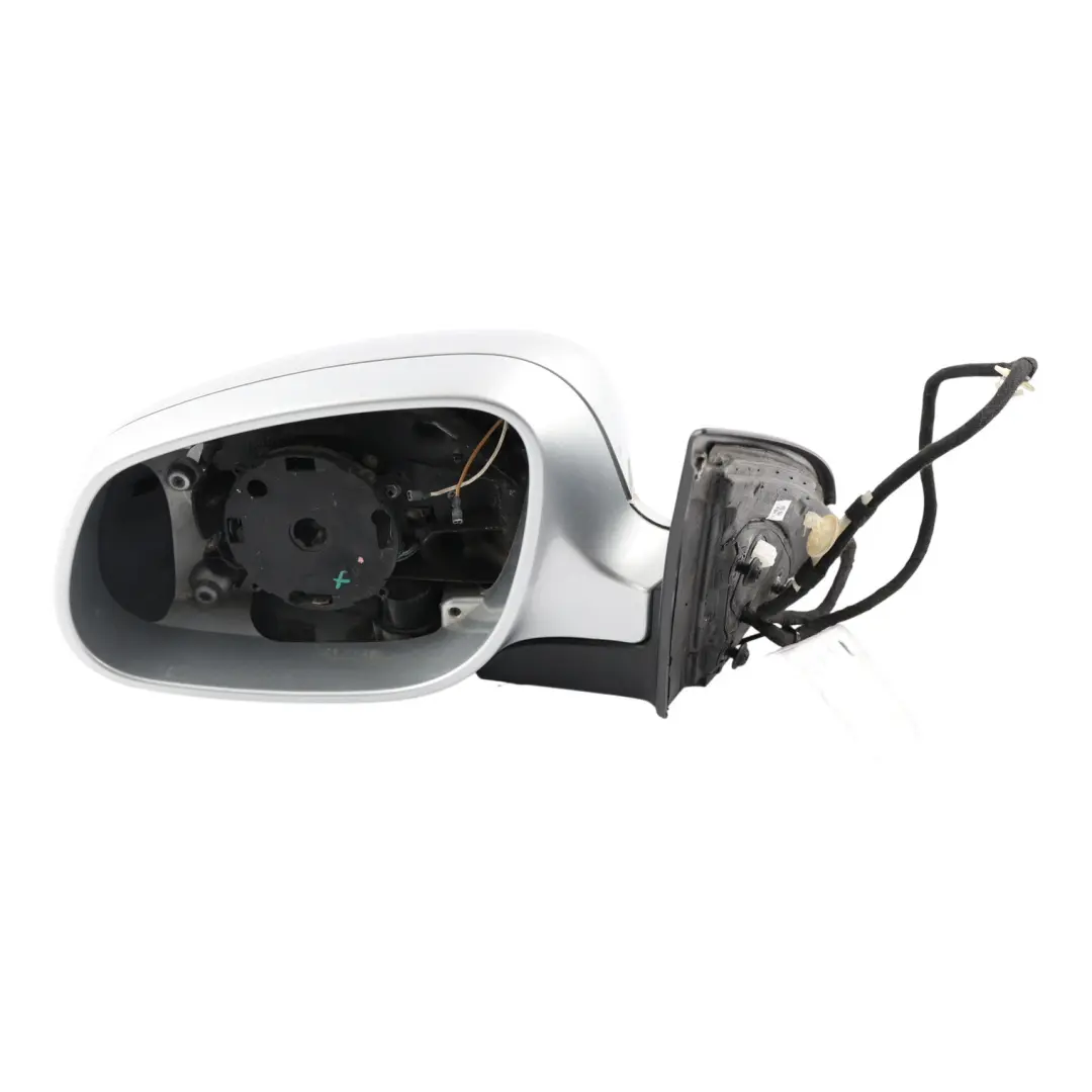 Wing Mirror W/o Glass Left N/S Crystal Silver - A7W to Porsche Cayenne 9PA with Part number 95573123500 Porsche Cayenne 9PA Wing Mirror W/o Glass Left N/S Crystal Silver - A7W - SKU RHD-95573123500-CSM - Part number 95573123500
