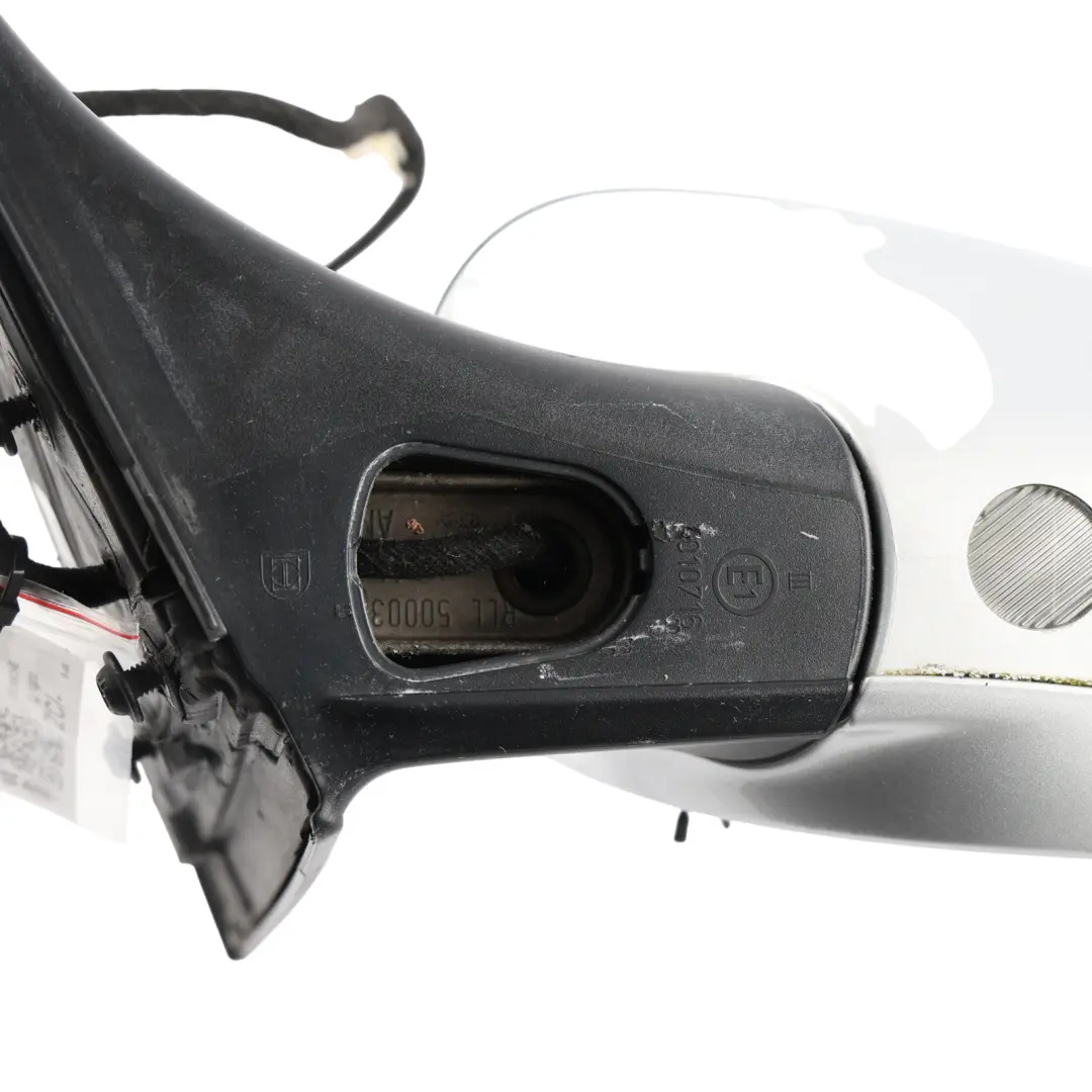 Porsche Cayenne 9PA Wing Mirror W/o Glass Left N/S Crystal Silver - A7W - SKU RHD-95573123500-CSM - Part number 95573123500