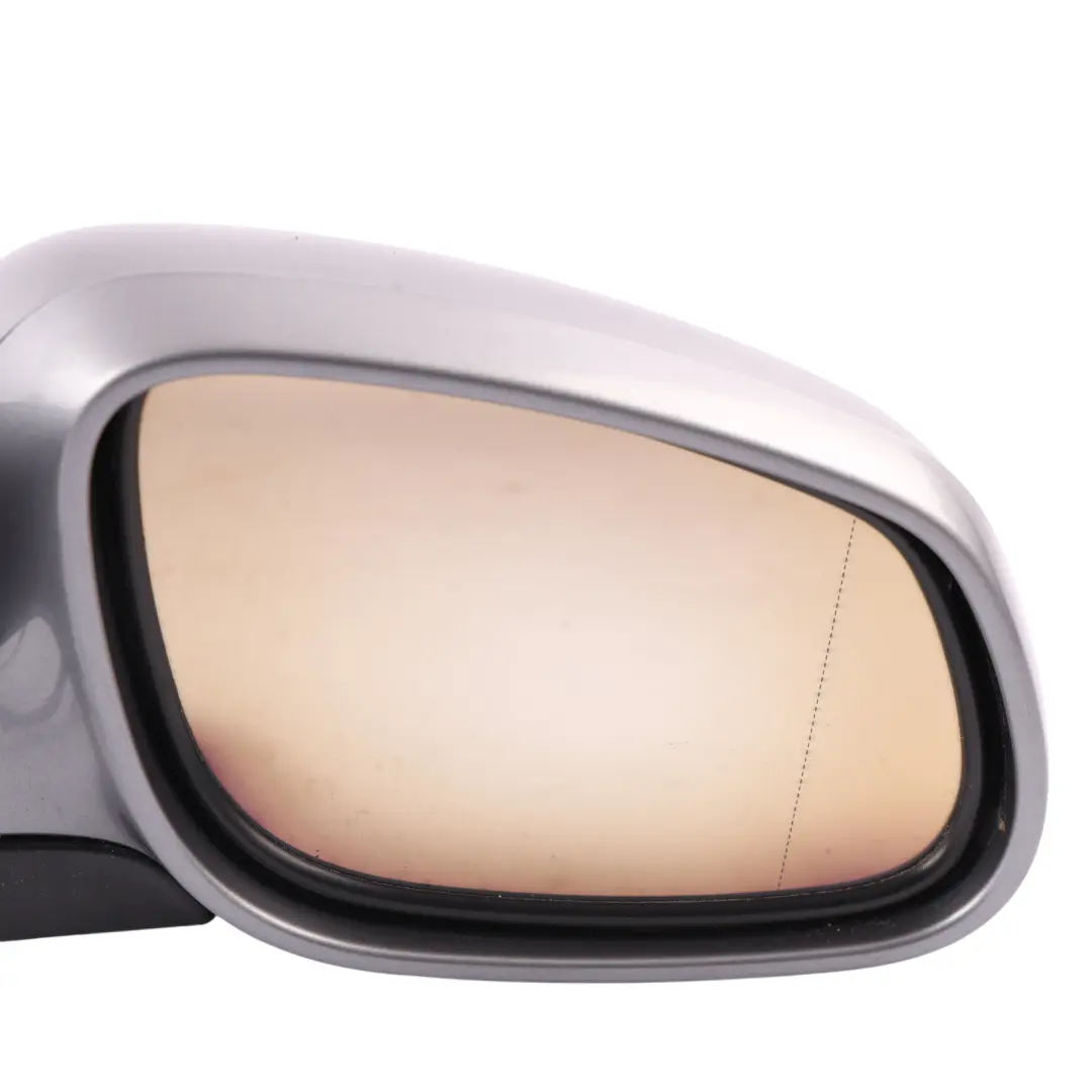 Porsche Cayenne 9PA Electric Wing Mirror Right O/S Salt Lake Grey Metallic - D7Z - SKU RHD-95573123800-SAL - Part number 95573123800