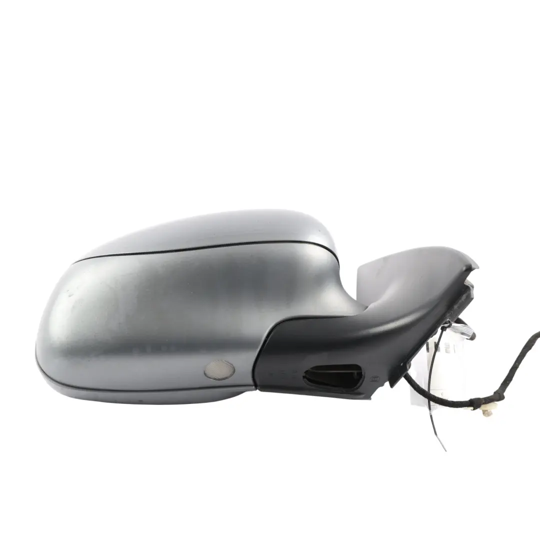 Porsche Cayenne 9PA Electric Wing Mirror Right O/S Salt Lake Grey Metallic - D7Z - SKU RHD-95573123800-SAL - Part number 95573123800