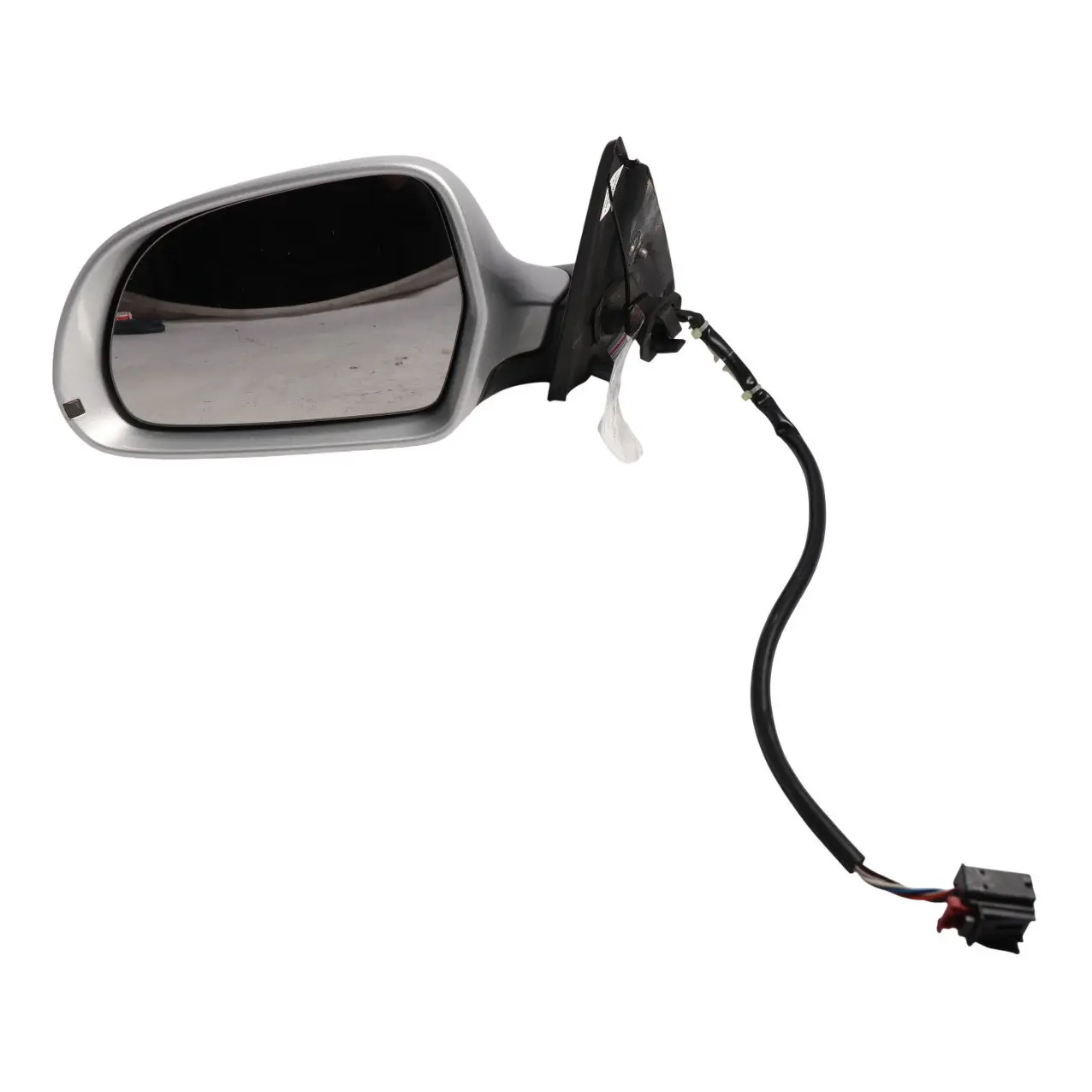 Audi A4 B8 Door Wing Mirror Electric Left N/S Ice Silver Metallic - X7W