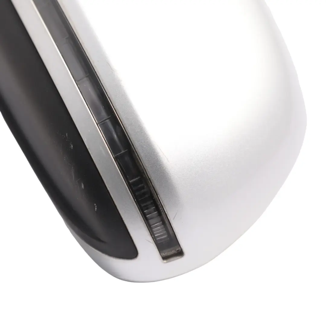 Audi A4 B8 Door Wing Mirror Electric Left N/S Ice Silver Metallic - X7W - SKU RHD-8K2857409D-ICS1 - Part number 8K2857409D