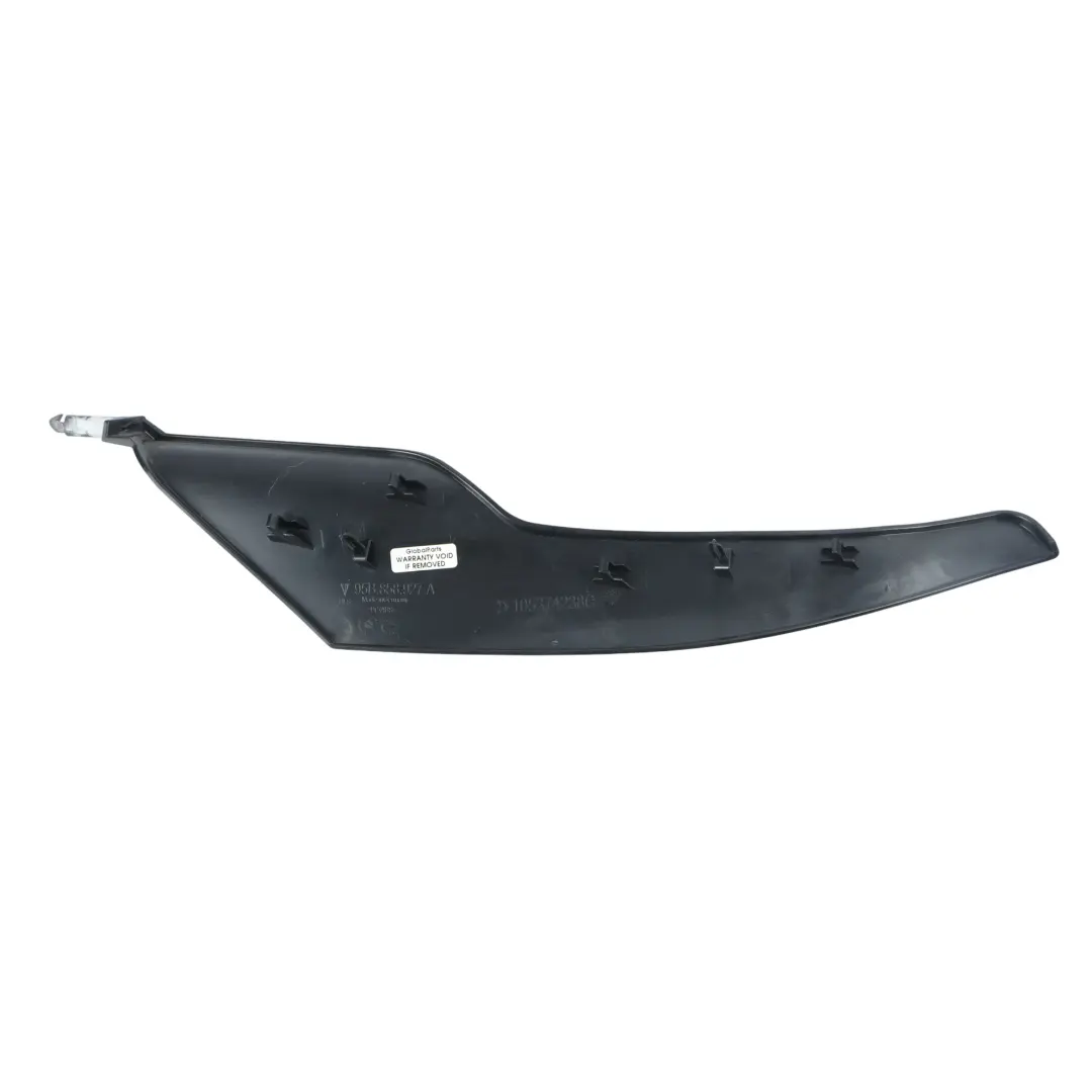Porsche Macan 95B Dashboard Trim Cover Front Right O/S Black - SKU RHD-95B858927A-1 - Part number 95B858927A