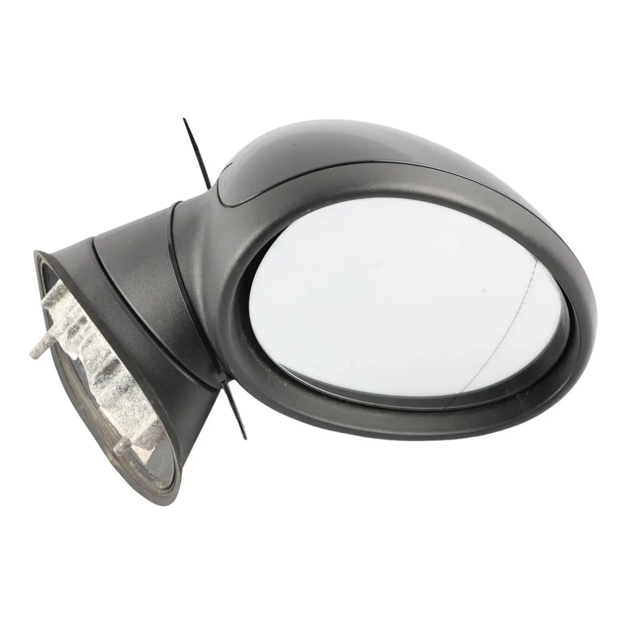 Mini Countyman R60 Wing Mirror Heated Right Door O/S 7 Pins Absolute Black B11