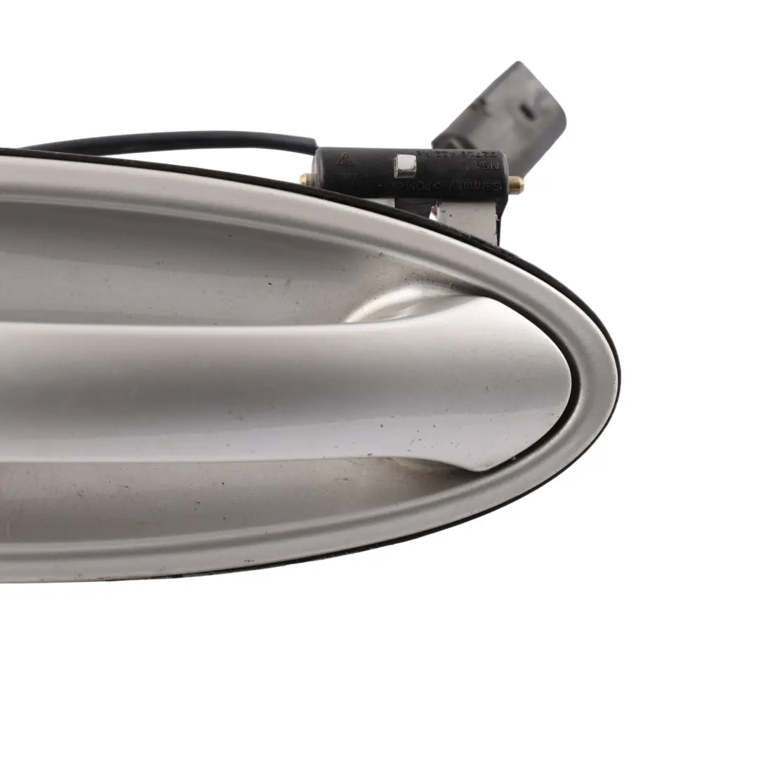 Porsche 911 996 Cayman 987 Door Grab Handle Right O/S Arctic Silver Metallic 92T - SKU RHD-99753706200-ARS - Part number 99753706200