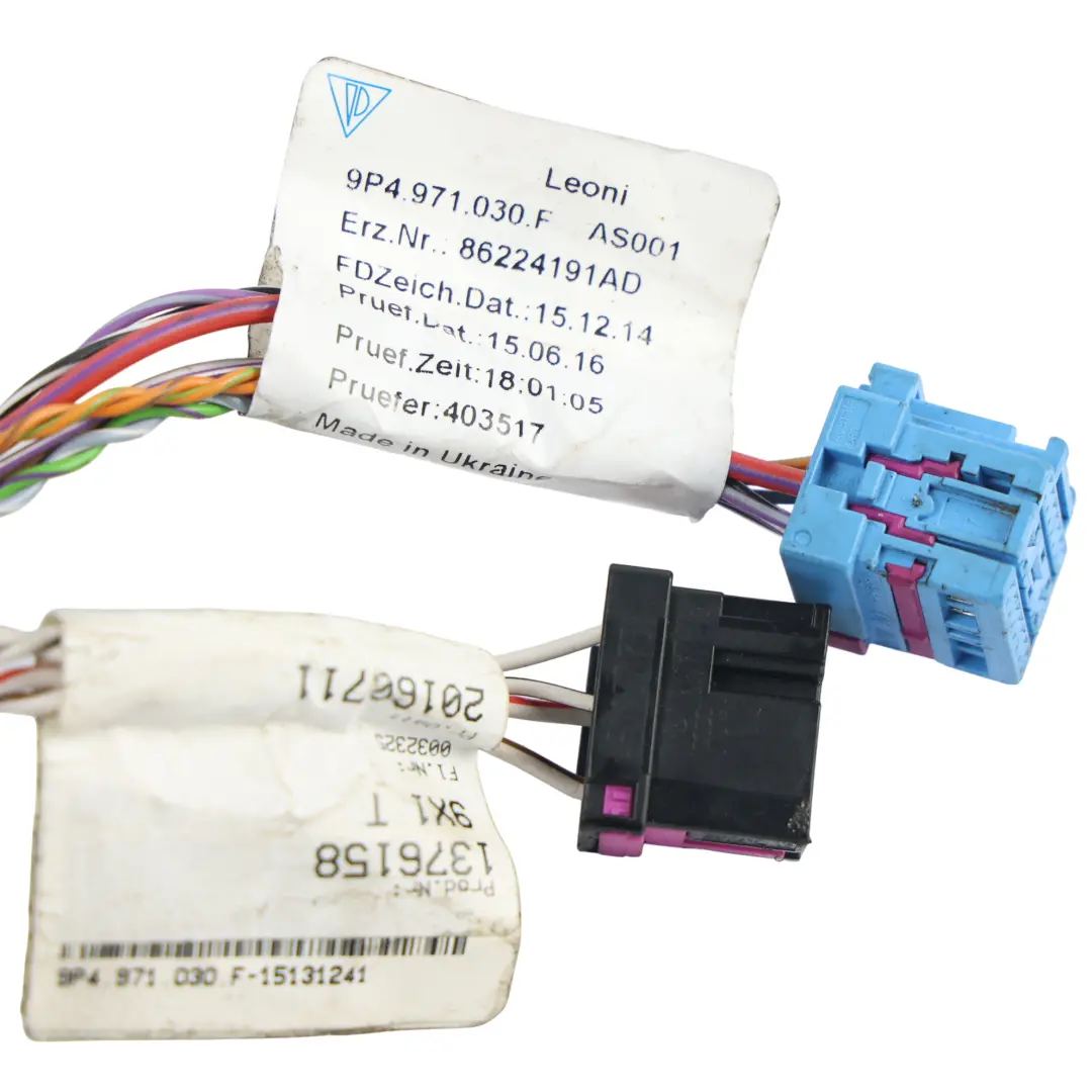 Door Wiring Harness Loom Right O/S to Porsche 718 Boxster 982 with Part number 9P4971030F Porsche 718 Boxster 982 Door Wiring Harness Loom Right O/S - SKU RHD-9P4971030F - Part number 9P4971030F