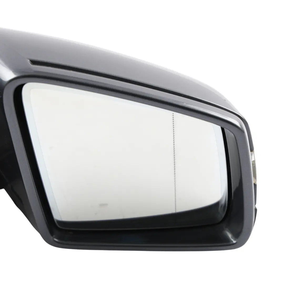 Door Wing Mirror Auto Dim Right O/S Tenorite Grey Metallic - 755 to Mercedes W166 with Part number A1668100001 Mercedes W166 Door Wing Mirror Auto Dim Right O/S Tenorite Grey Metallic - 755 - SKU RHD-A1668100001-TNG - Part number A1668100001