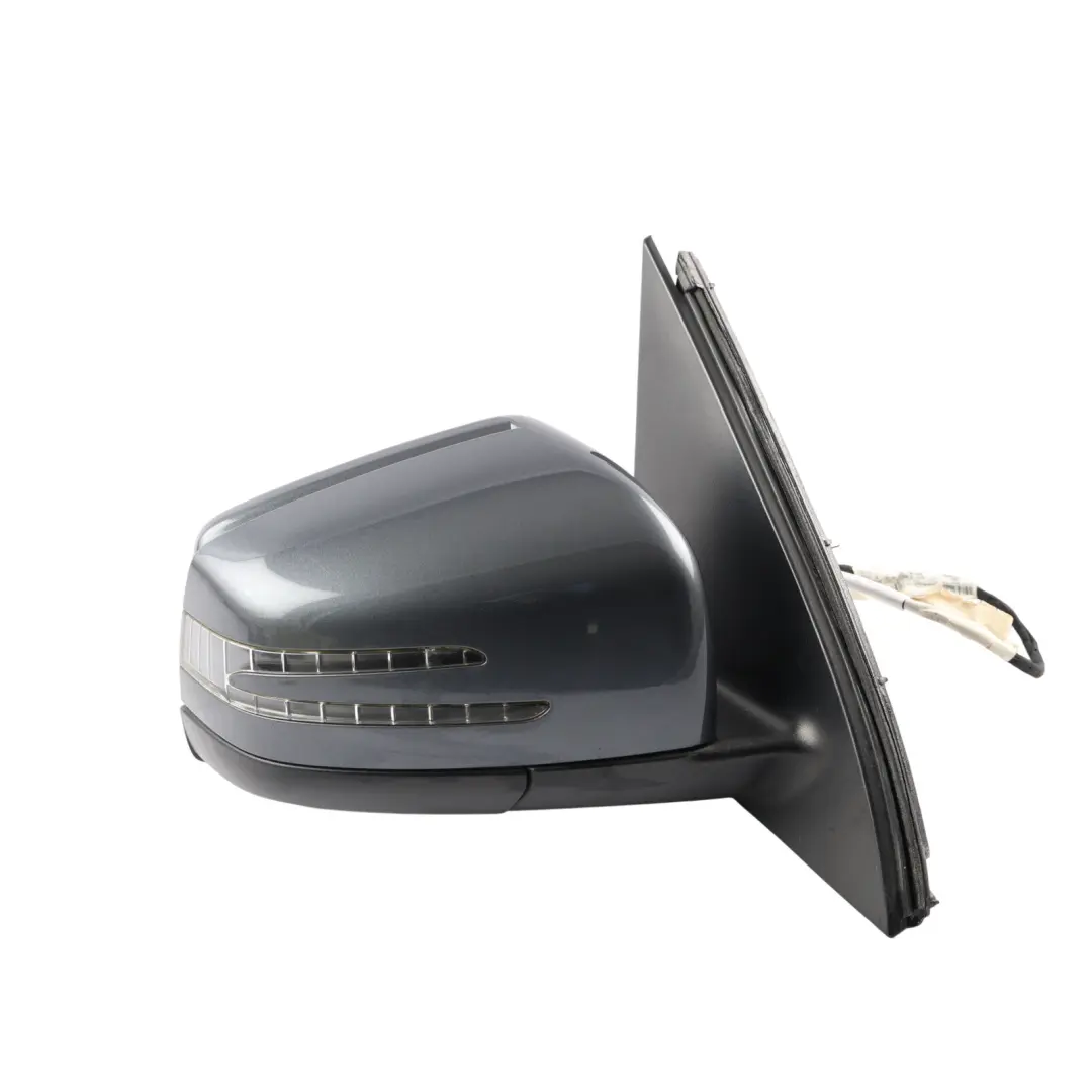 Door Wing Mirror Auto Dim Right O/S Tenorite Grey Metallic - 755 to Mercedes W166 with Part number A1668100001 Mercedes W166 Door Wing Mirror Auto Dim Right O/S Tenorite Grey Metallic - 755 - SKU RHD-A1668100001-TNG - Part number A1668100001