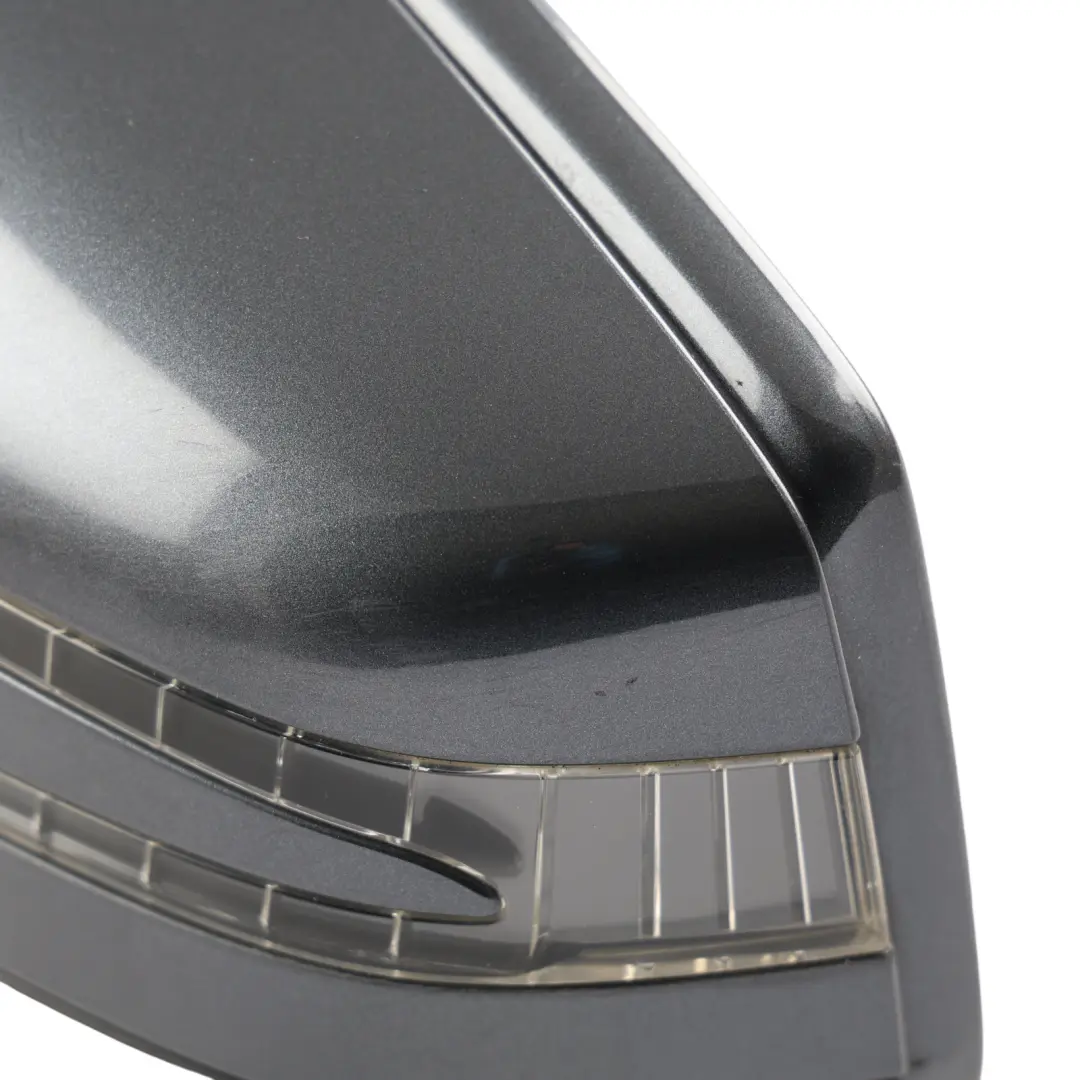 Mercedes W166 Wing Mirror Auto Dim Power Fold Left N/S Tenorite Grey - 755 - SKU RHD-A1668108500-TNG - Part number A1668108500