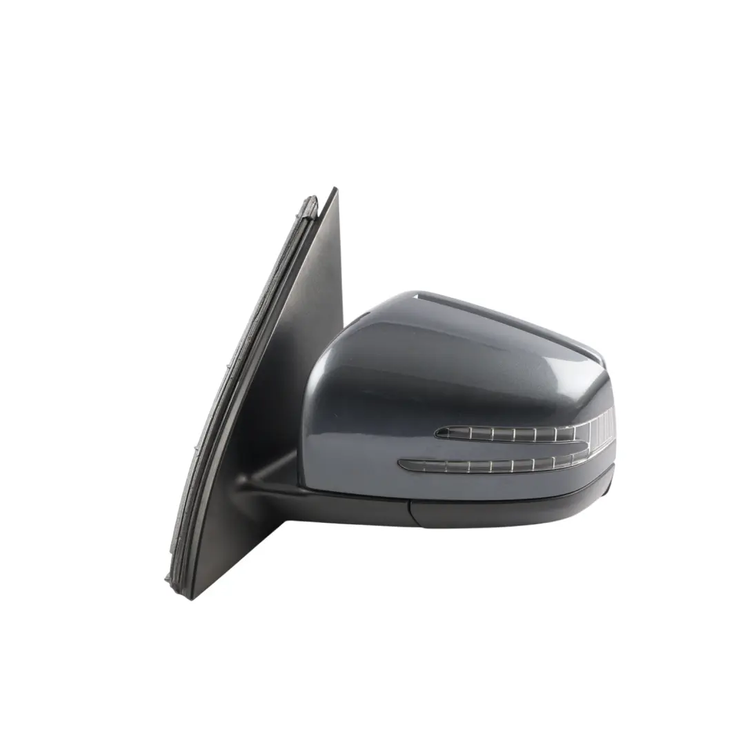 Wing Mirror Auto Dim Power Fold Left N/S Tenorite Grey - 755 to Mercedes W166 with Part number A1668108500 Mercedes W166 Wing Mirror Auto Dim Power Fold Left N/S Tenorite Grey - 755 - SKU RHD-A1668108500-TNG - Part number A1668108500