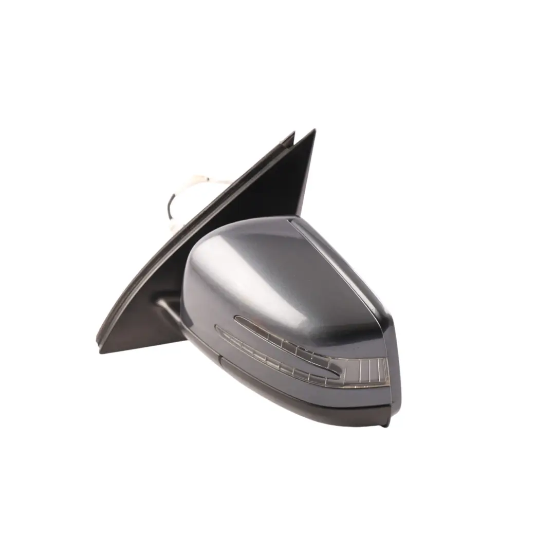 Wing Mirror Auto Dim Power Fold Left N/S Tenorite Grey - 755 to Mercedes W166 with Part number A1668108500 Mercedes W166 Wing Mirror Auto Dim Power Fold Left N/S Tenorite Grey - 755 - SKU RHD-A1668108500-TNG - Part number A1668108500
