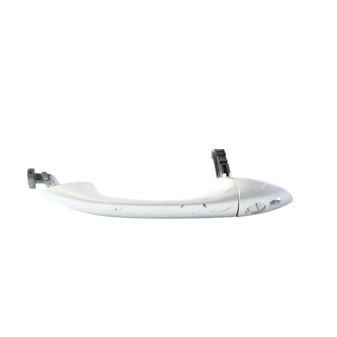 Handle Front Right O/S Door Polar Polar Silver Metallic - 761 to Mercedes W169 with Part number A1697660002 Mercedes W169 Handle Front Right O/S Door Polar Polar Silver Metallic - 761 - SKU RHD-A1697660002-PLS - Part number A1697660002