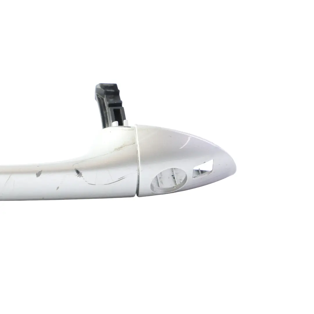 Handle Front Right O/S Door Polar Polar Silver Metallic - 761 to Mercedes W169 with Part number A1697660002 Mercedes W169 Handle Front Right O/S Door Polar Polar Silver Metallic - 761 - SKU RHD-A1697660002-PLS - Part number A1697660002
