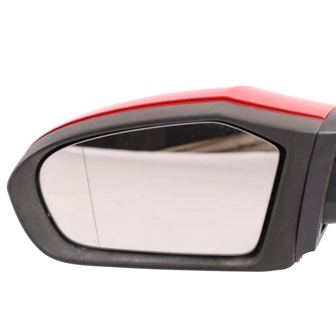 Door Wing Mirror Right O/S Jupiter Red - 589 to Mercedes W169 W245 with Part number A1698100476 Mercedes W169 W245 Door Wing Mirror Right O/S Jupiter Red - 589 - SKU RHD-A1698100476-JUR - Part number A1698100476