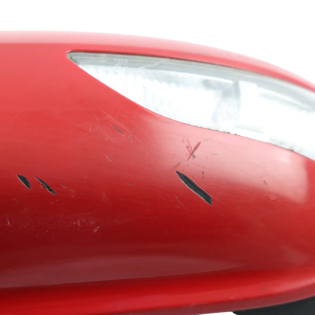 Mercedes W169 W245 Door Wing Mirror Right O/S Jupiter Red - 589 - SKU RHD-A1698100476-JUR - Part number A1698100476