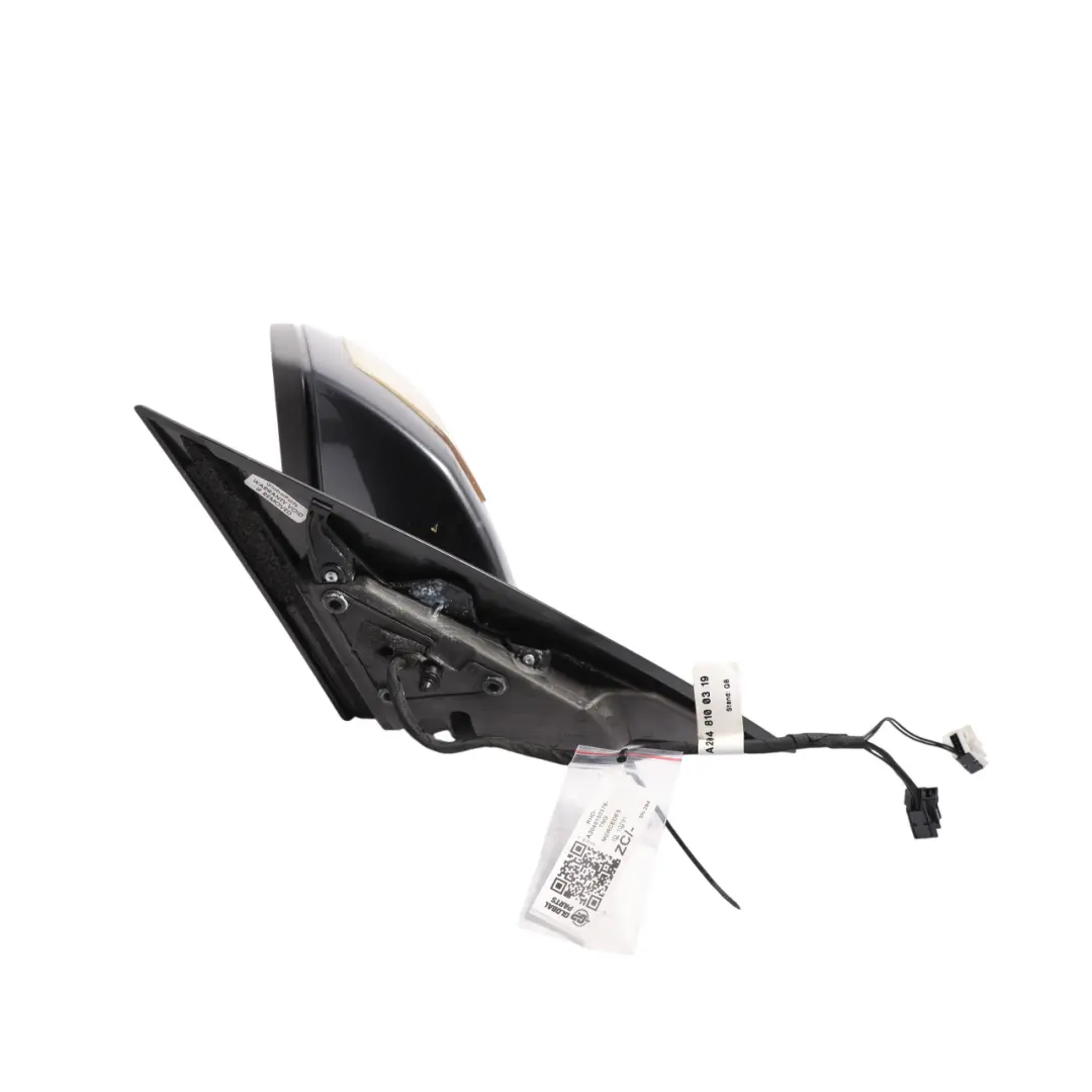 Mercedes W204 Door Wing Mirror Power Fold Auto Dip Left N/S Tenorite Grey - 755 - SKU RHD-A2048100376-TNG - Part number A2048100376