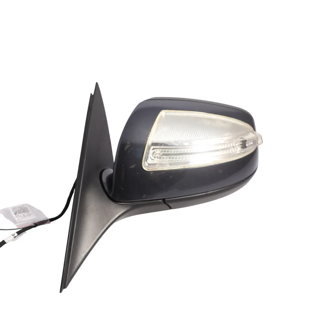 Mercedes W204 Door Wing Mirror Power Fold Auto Dip Left N/S Tenorite Grey - 755 - SKU RHD-A2048100376-TNG - Part number A2048100376