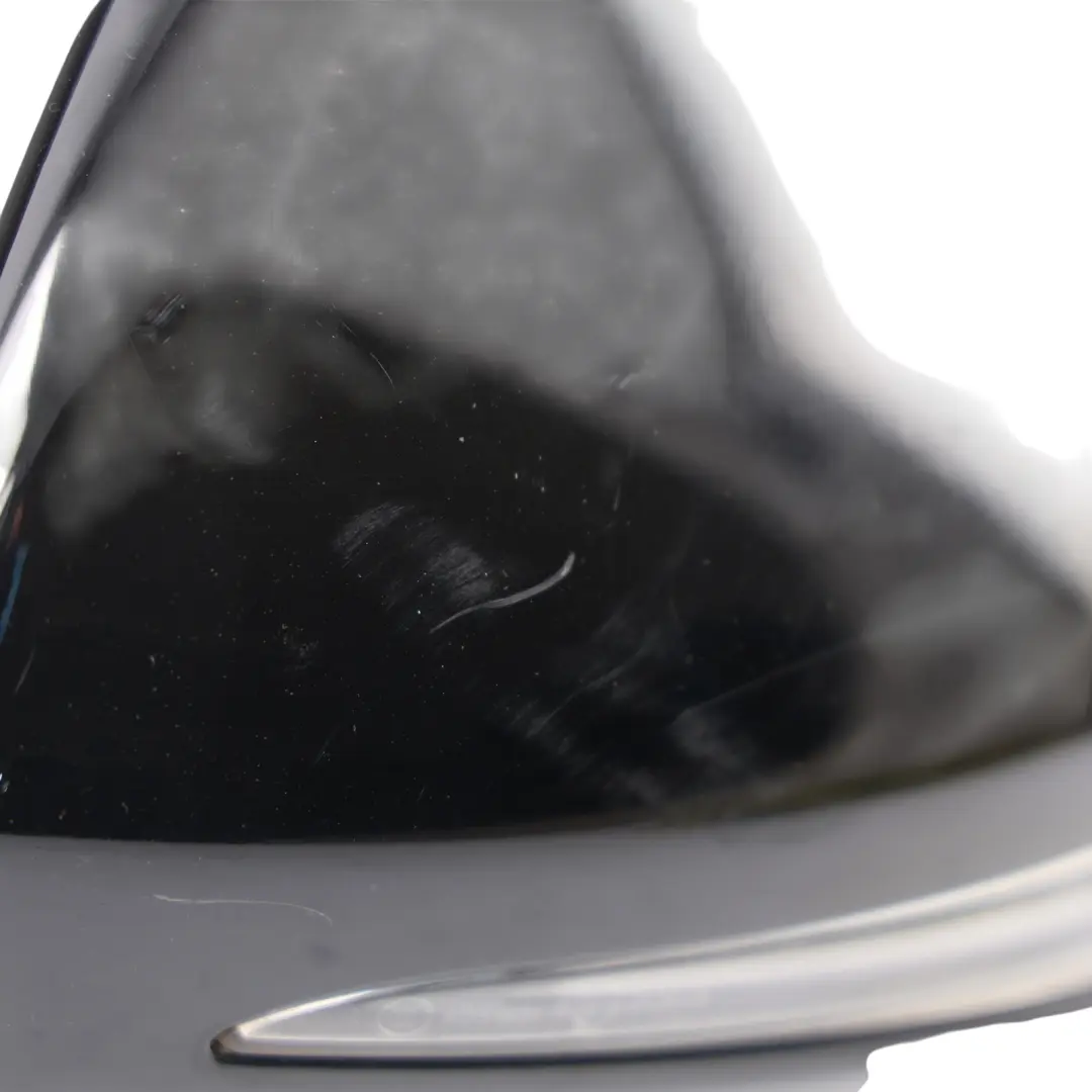 Mercedes W205 Wing Mirror Left N/S Blind Spot Assist 360 View Black - 040 - SKU RHD-A2058102702-BLA - Part number A2058102702