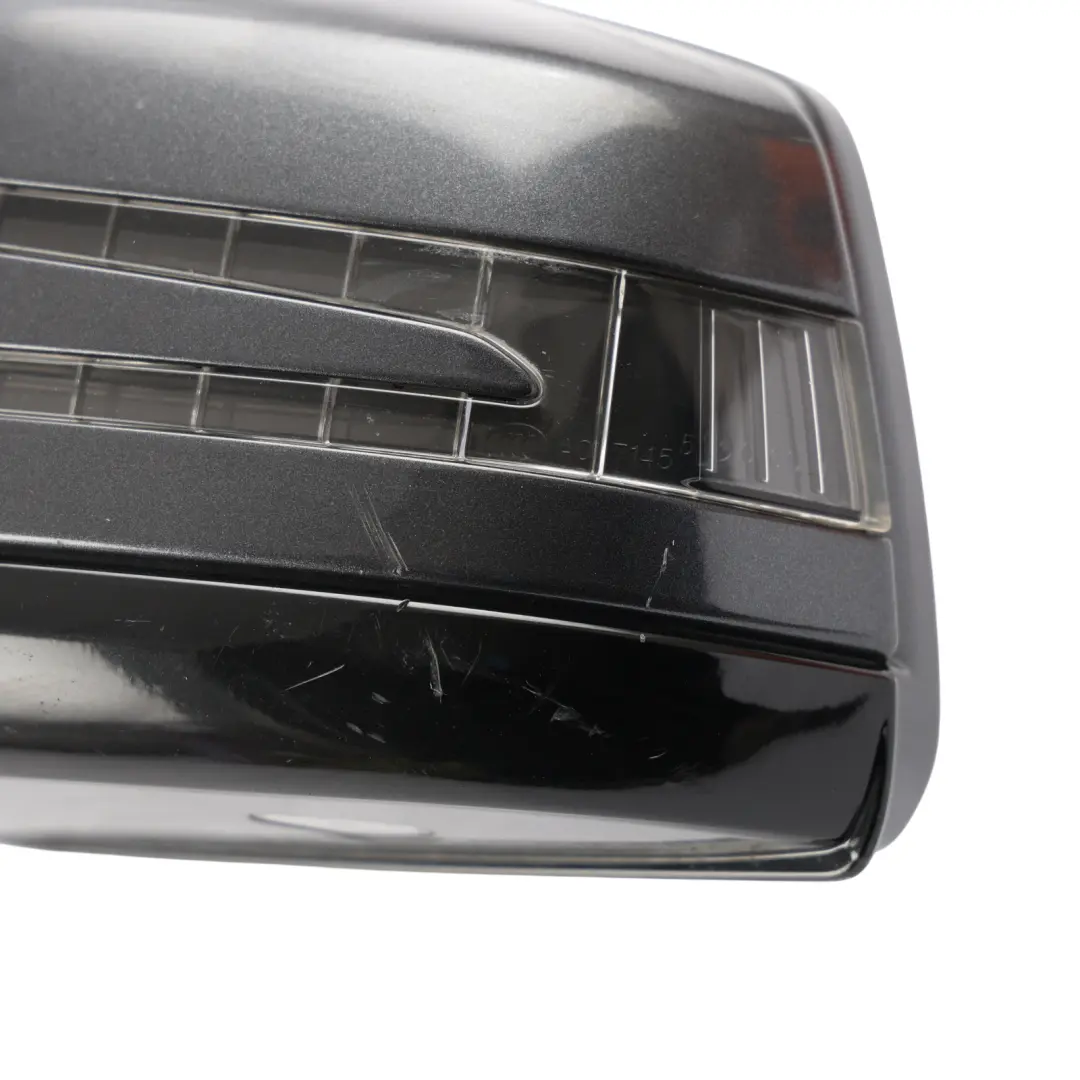 Mercedes W212 Wing Mirror Door Auto Dip Left N/S Tenorite Grey - 755 A2128101876 - SKU RHD-A2128102176-TNG - Part number A2128102176