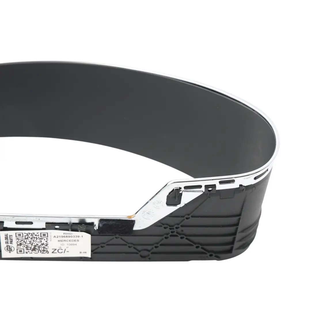W219 Instrument Cluster Cover Speedo Surround Trim to Mercedes CLS with Part number A2196890339 Mercedes CLS W219 Instrument Cluster Cover Speedo Surround Trim - SKU RHD-A2196890339-1 - Part number A2196890339