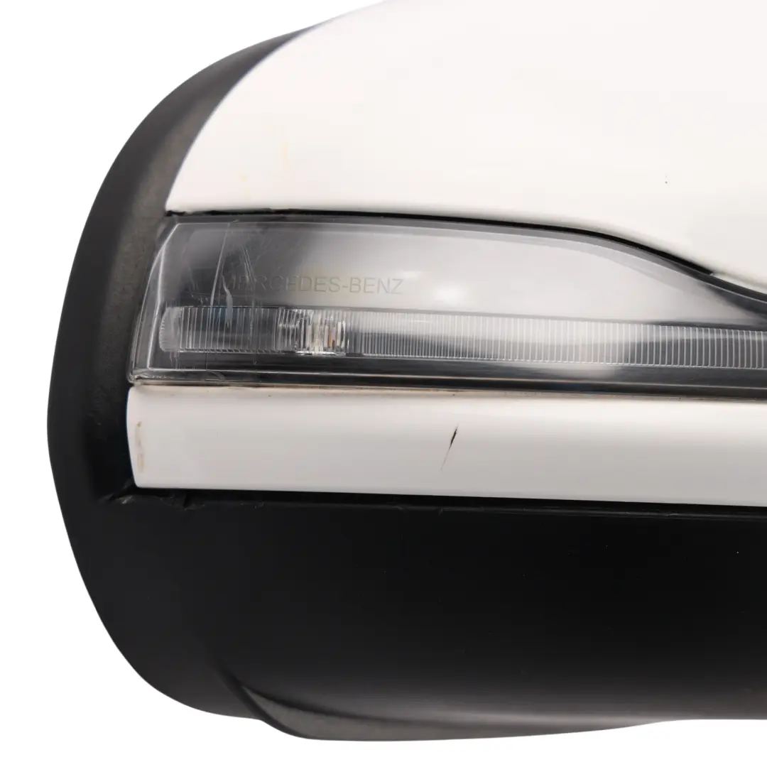 Mercedes W253 Door Wing Mirror Right O/S Outside Polar White - 149 - SKU RHD-A2538102402-POL - Part number A2538102402