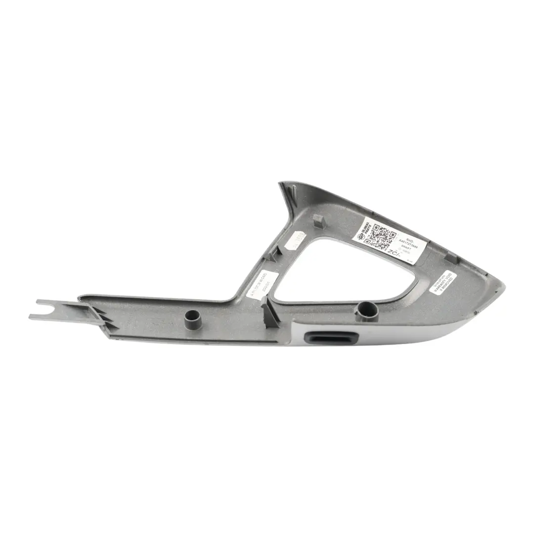 Smart C451 Door Card Handle Cover Trim Panel Right O/S Chrome Matt - SKU RHD-A4517273649 - Part number A4517273649
